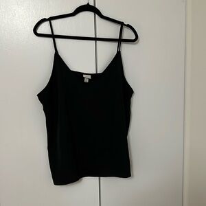 Black dressy tank top.
